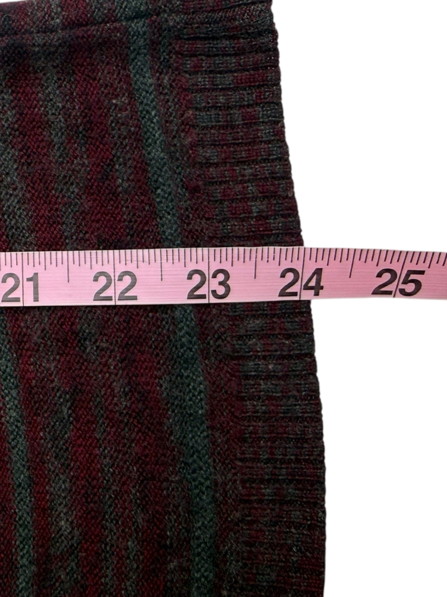 LAFAYETTE 148 NEW YORK Burgundy Wool Alpaca Blend Sweater Size M