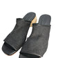 Huma Blanco Black Mesh Milla Mule Sandals SIze 38