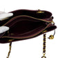 CHANEL Vintage Burgundy Leather Shoulder Bag