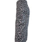 Talbots NWT Gray Leopard Print Pencil Skirt Size 10