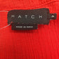100% Cotton HATCH Red Maxi Dress Size 2