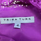 Trina Turk Purple Mini Dress Size 4