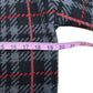 SANCTUARY NWT Black Plaid Knit Jacket Size XS