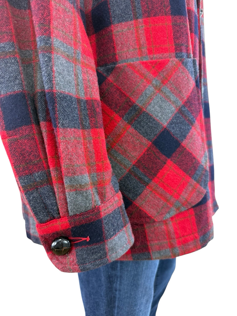 PENDLETON Vintage Red Pure Virgin Wool Blazer Size L