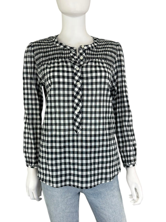 J. Crew Plaid Long Sleeve Size XS
