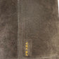PRADA Brown Suede Wedge Knee Boots Size 7