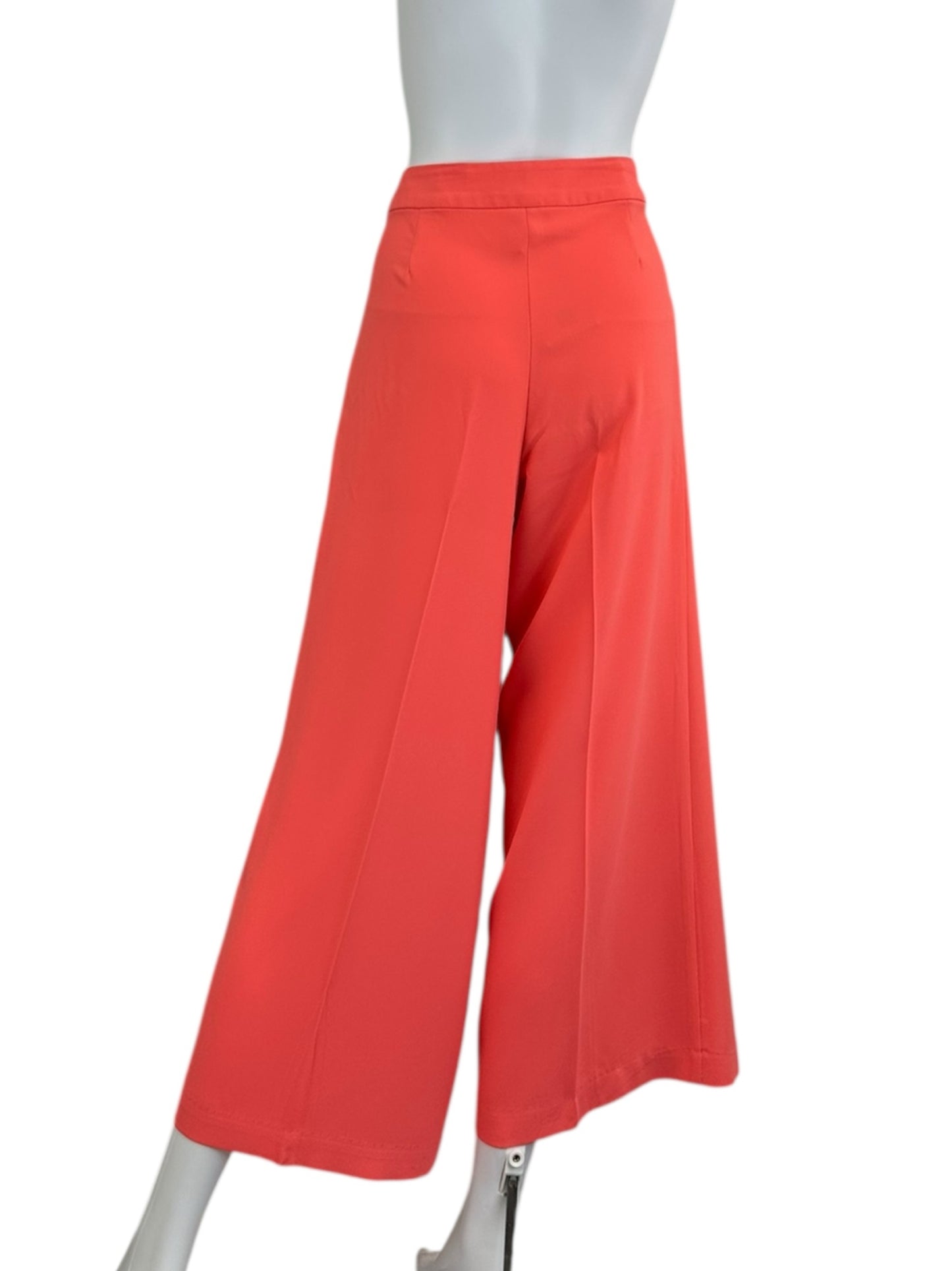 TRINA TURK Neon Coral Cropped Pants Size 6