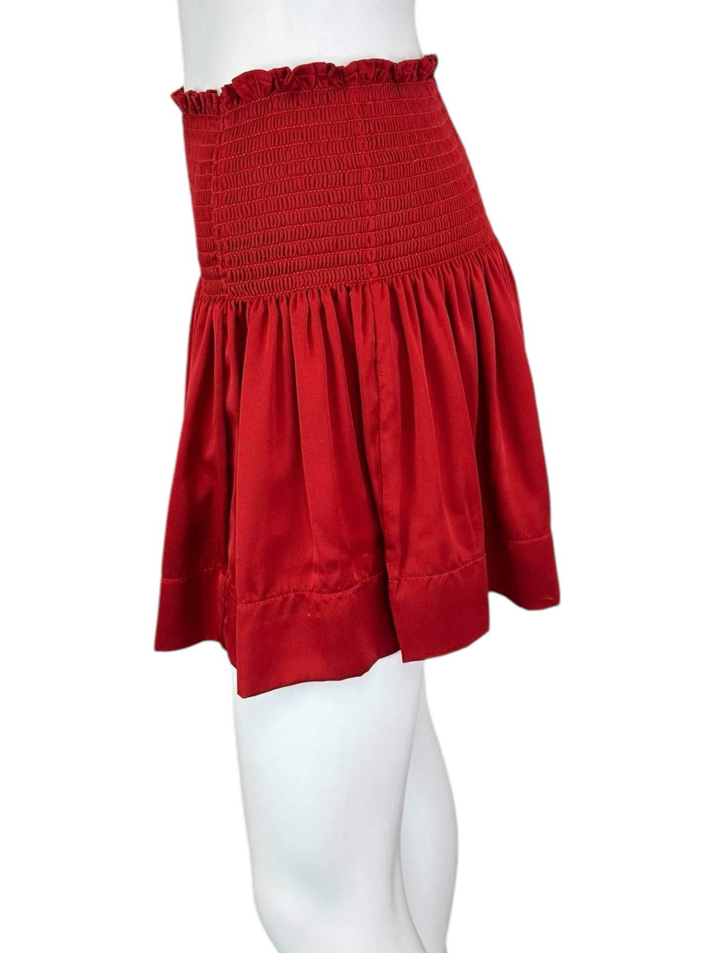KOCH Red High Waisted shorts Size S
