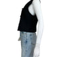LANDS' END 100% Wool Gray Vest Size 6