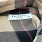 EQUIPMENT Plaid Button-Down Size M
