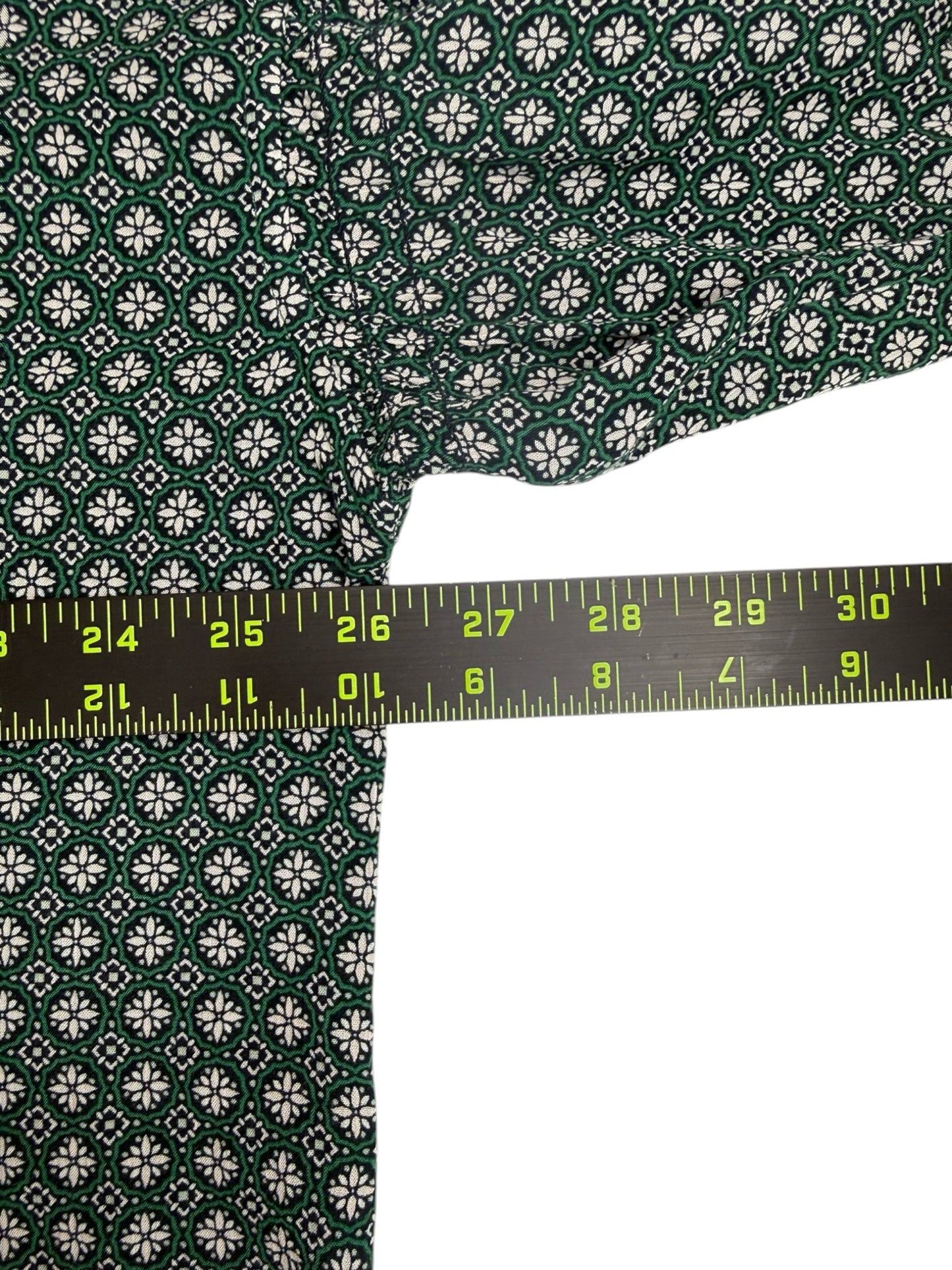 j.jill NWT Green Floral Print Blouse Size XL