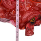 Robert Graham Red Floral Maxi Dress Size 12