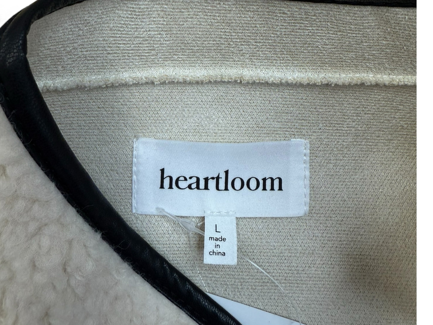 heartloom NWT Cream Sherpa Jacket Size L