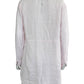 cp shade Light Pink Linen Long Sleeve Shirt Dress Size XS