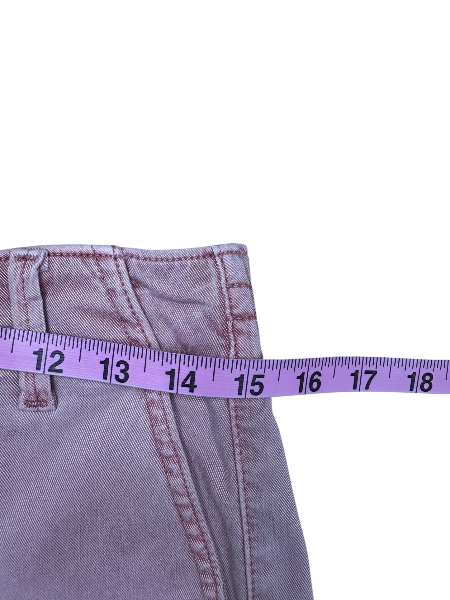 PAIGE Pink Cropped Pants Size 28