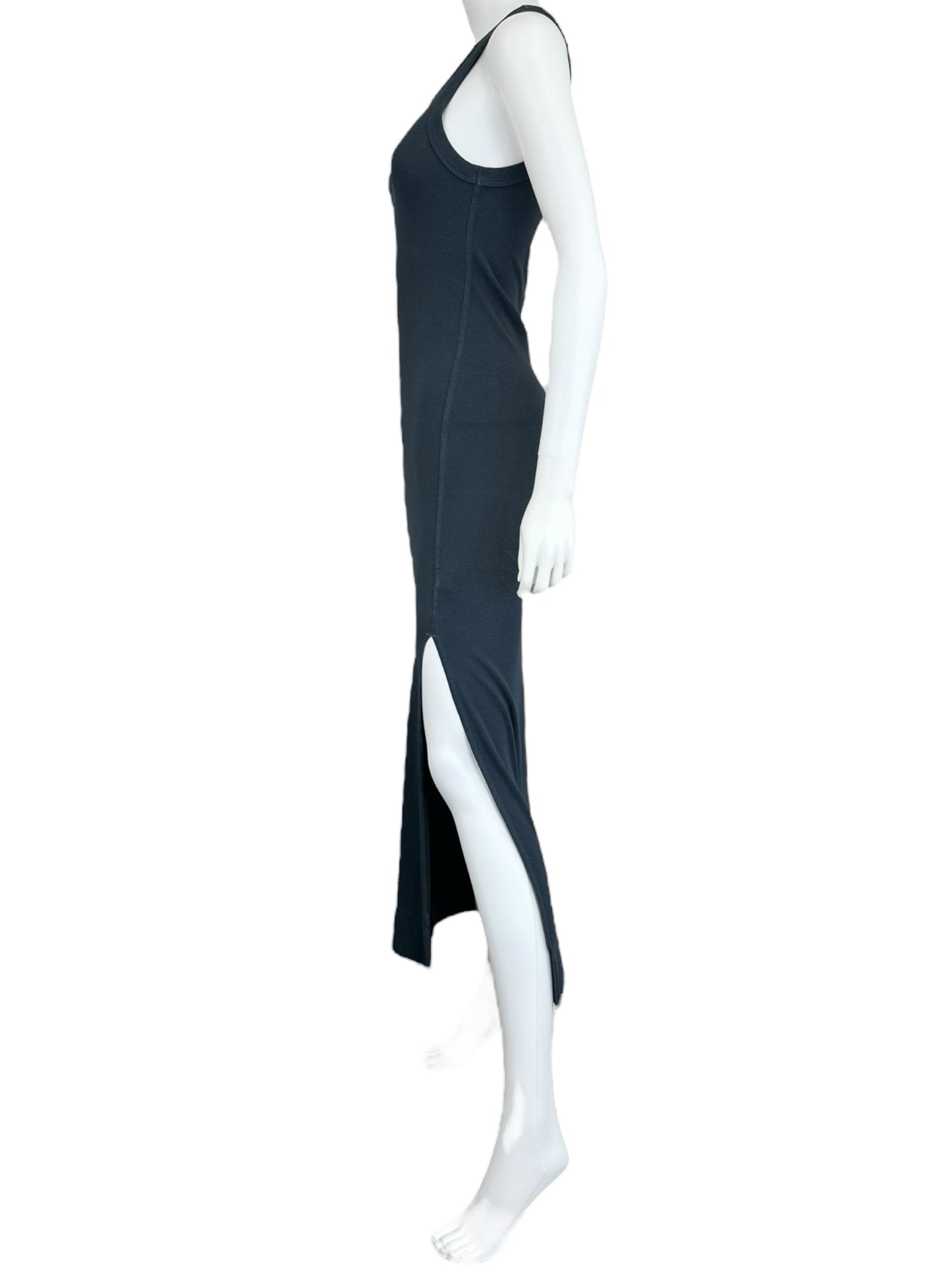 Rowan Casual Gray Stretch Knit Dress Size S