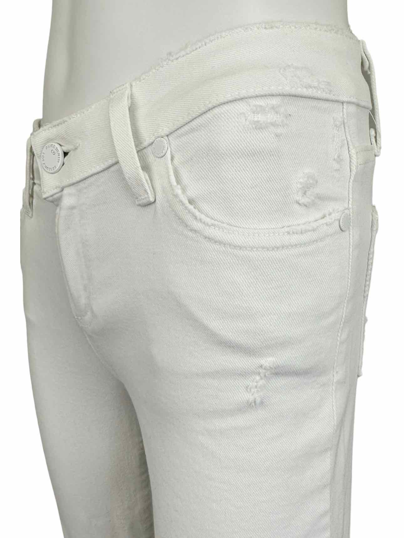 PAIGE White Skyline Skinny Jean Size 25