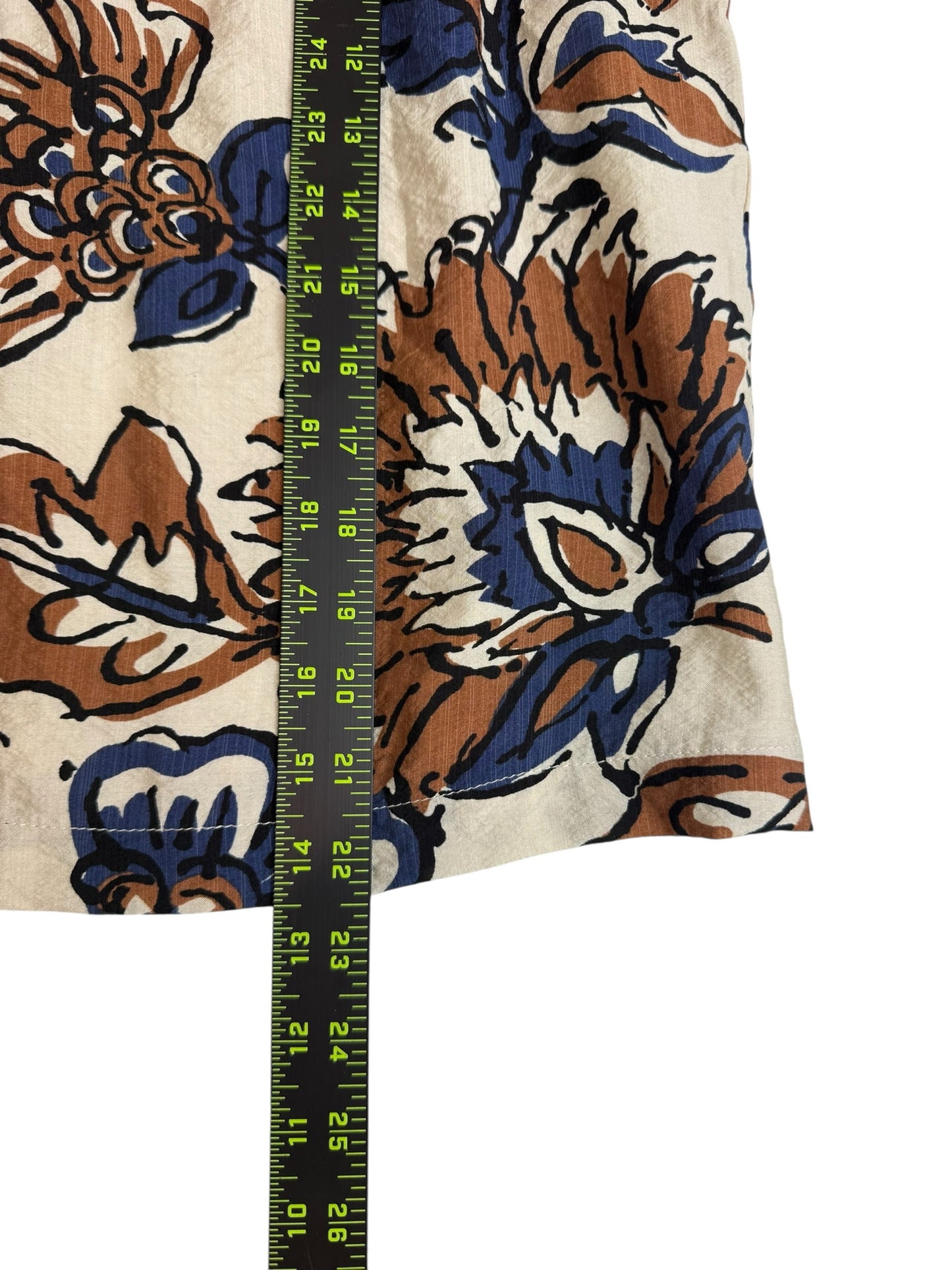 EVEREVE Elowyn Floral Paisley Blouse Size S