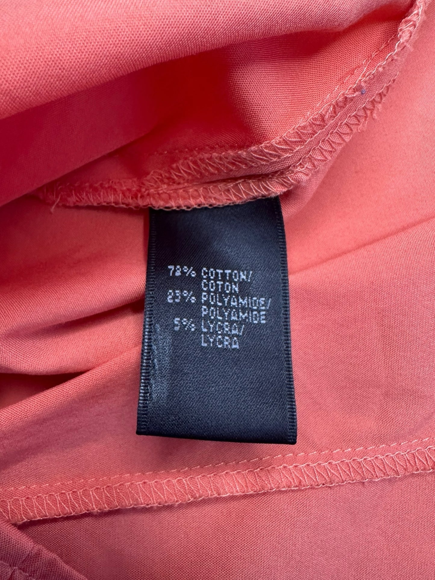 LAFAYETTE 148 NEW YORK Orange Button Down Size 14
