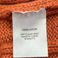 j. society Orange Cable Knit Sweater Size S