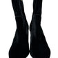 prada Black Velvet Bootie Size 37.5