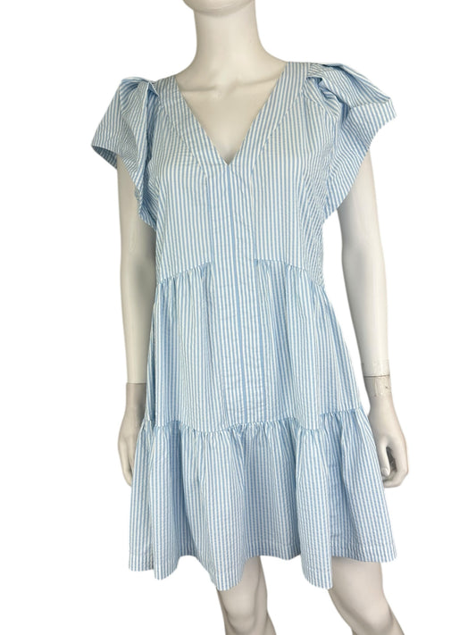 Vineyard Vines Light blue Striped Dress Size S