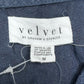 Velvet 100% Linen Top Size M