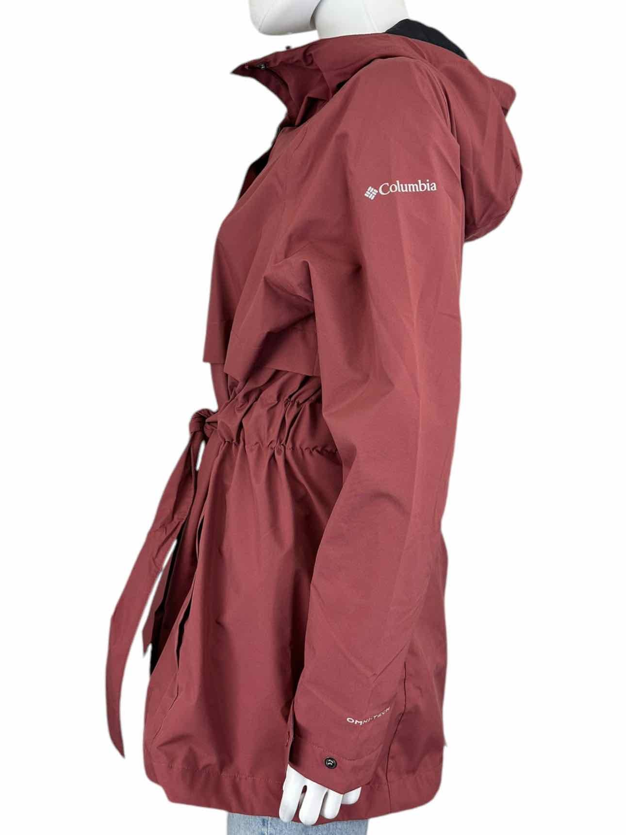 columbia Pink Raincoat Size L