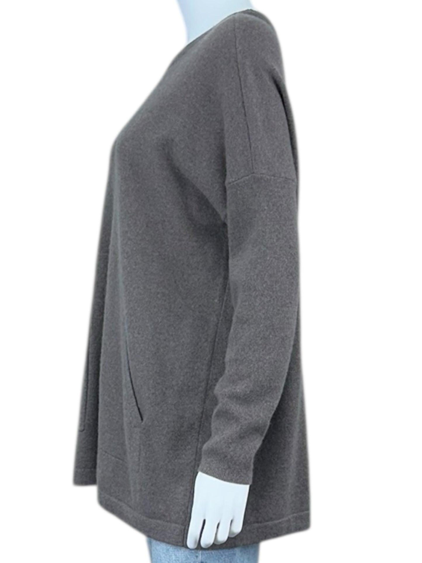 J. Jill Brown 100% Cashmere Sweater Size M