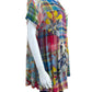 Johnny Was Plaid Floral Babydoll Tunic Size S