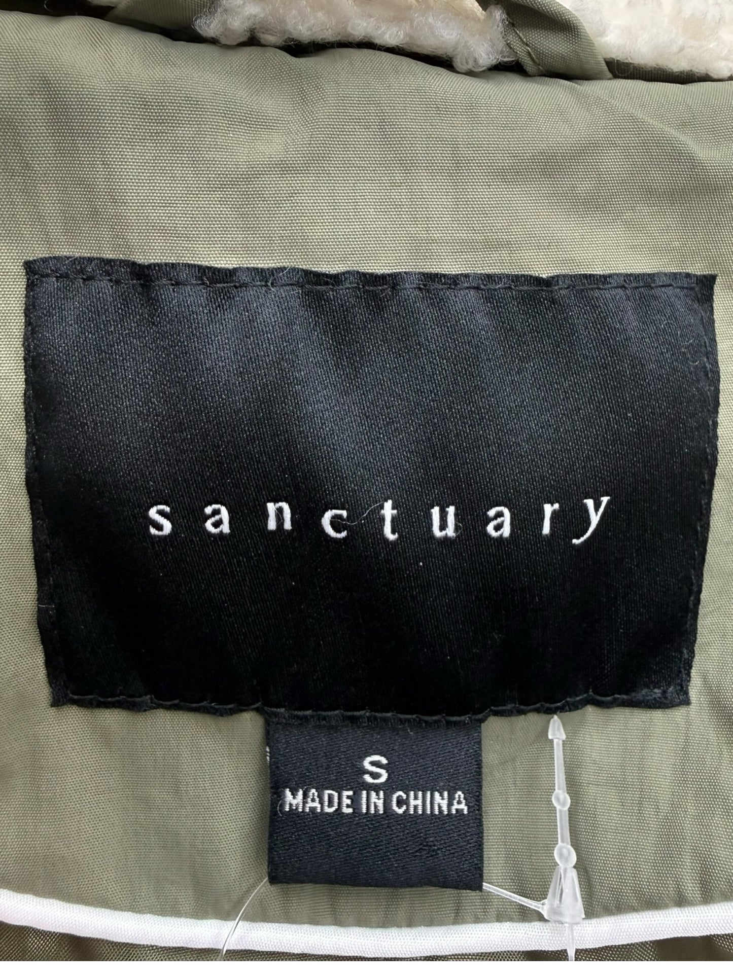 Sanctuary NWT Sage Green Quilted Jacket Size S