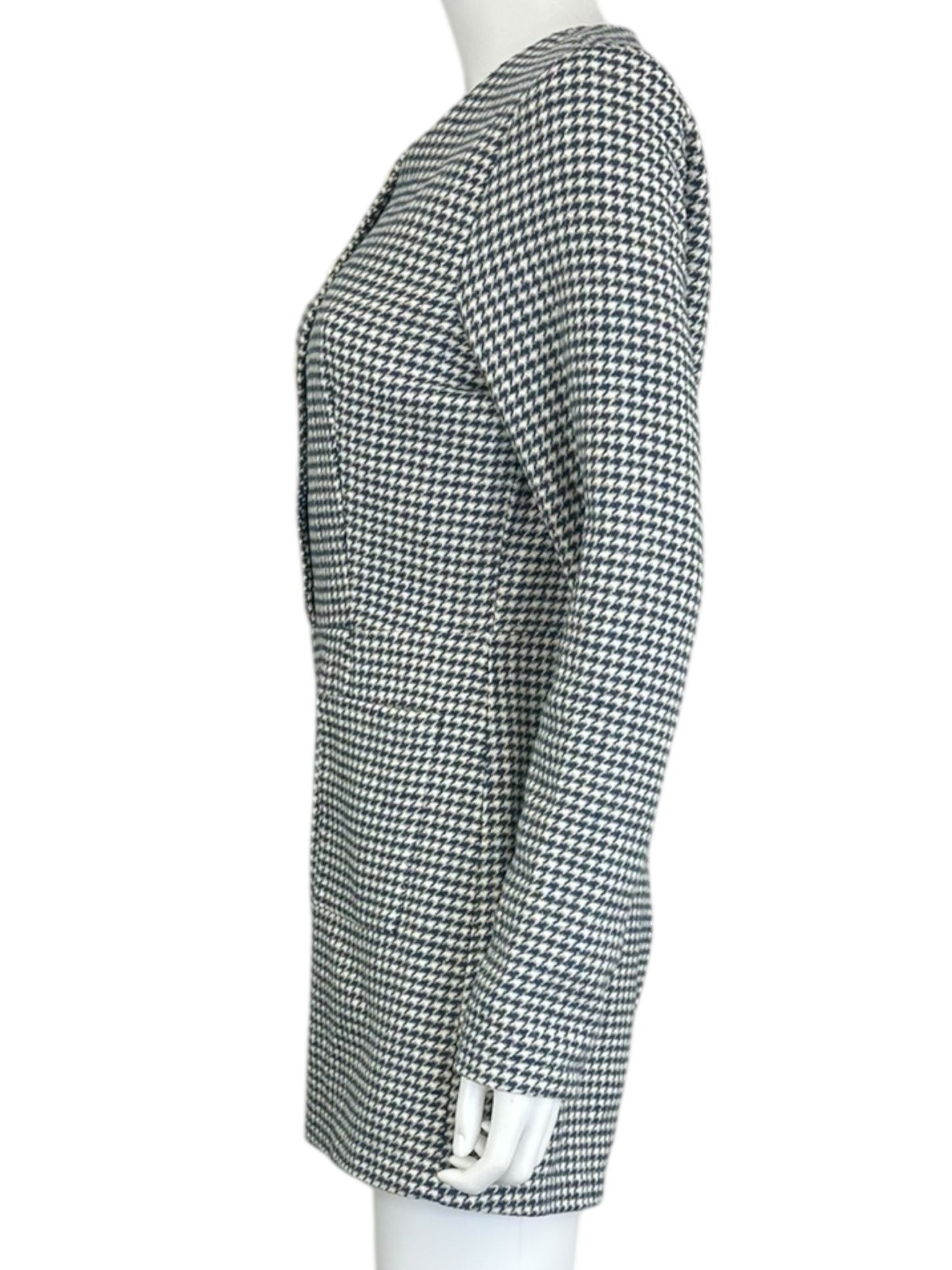 Sage The Label NWT Blue Houndstooth Journaling Romper Size S