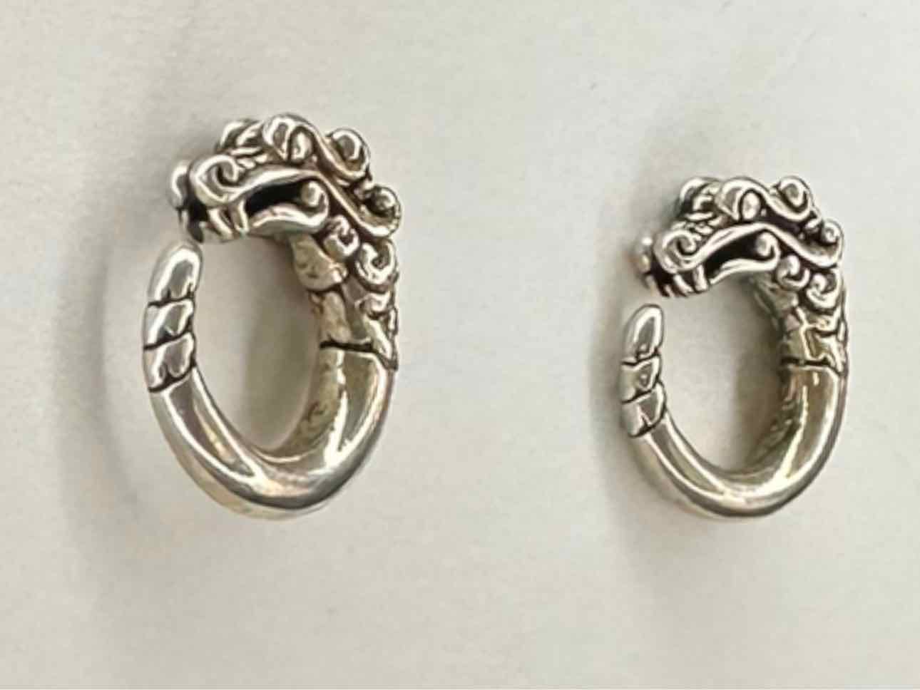 John Hardy 925 Legends NAGA Dragon Stud Earrings