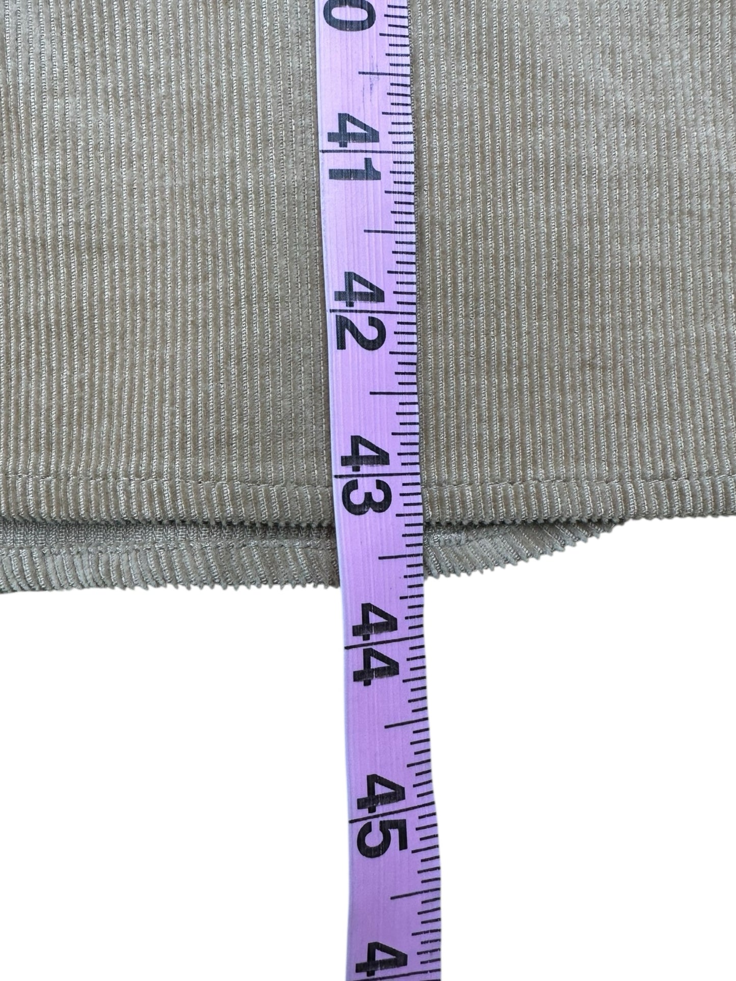 LAUREN Ralph Lauren NWT Camel Corduroy Shirt Dress Size 10