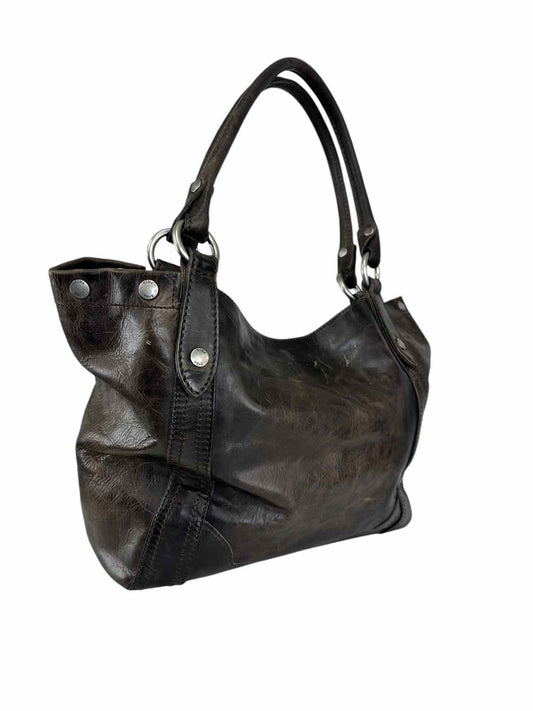 Frye NWT Melissa Tote Bag in Brown Leather