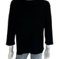 Vince Black Travelknit Top Size S