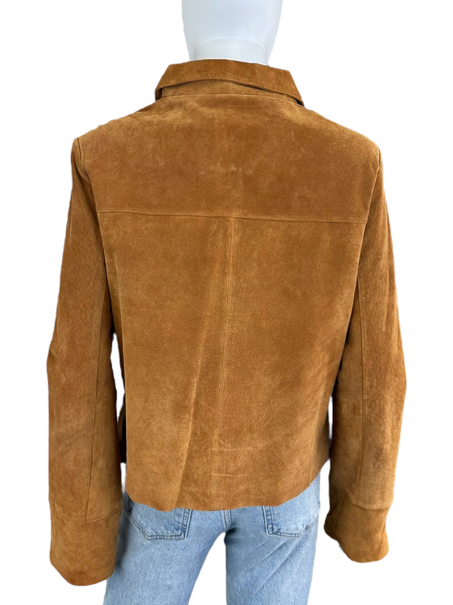 John Paul Richard Brown Suede Jacket Size L