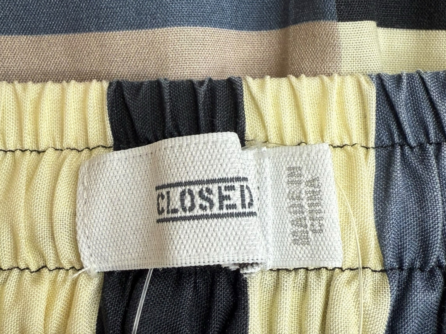 CLOSED Color Block Midi Skirt Size S