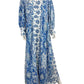RAISHAMA Studio NWT Blue Maya Floral Shirt Dress Size 18