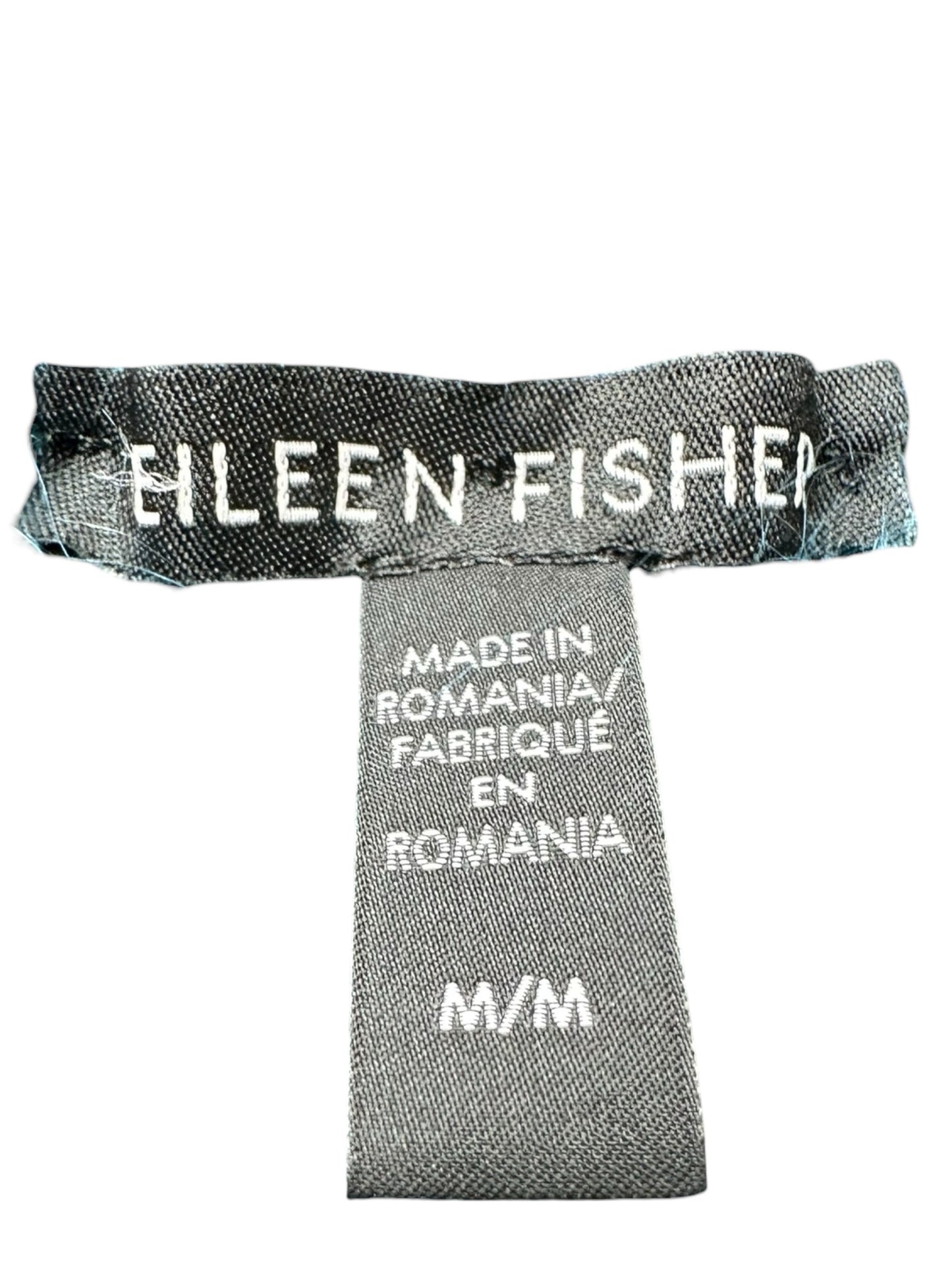 EILEEN FISHER Teal Wool Mohair Sweater Cardigan Size M