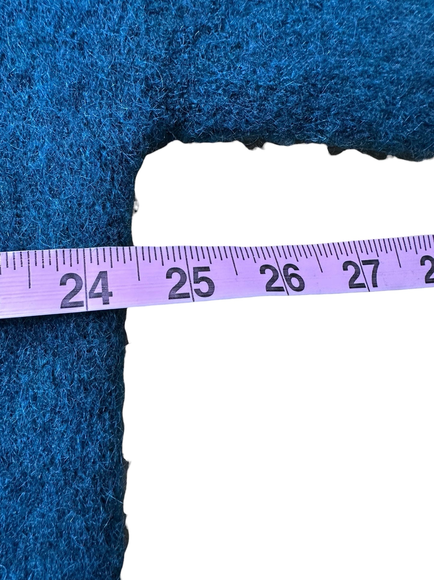 EILEEN FISHER Teal Wool Mohair Sweater Cardigan Size M