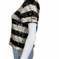 The Room NWT Striped Sequin Top Size M