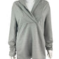 Talbots Gray Knit Top Size XL