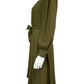 Gal Meets Glam Olive Midi Dress Size 0