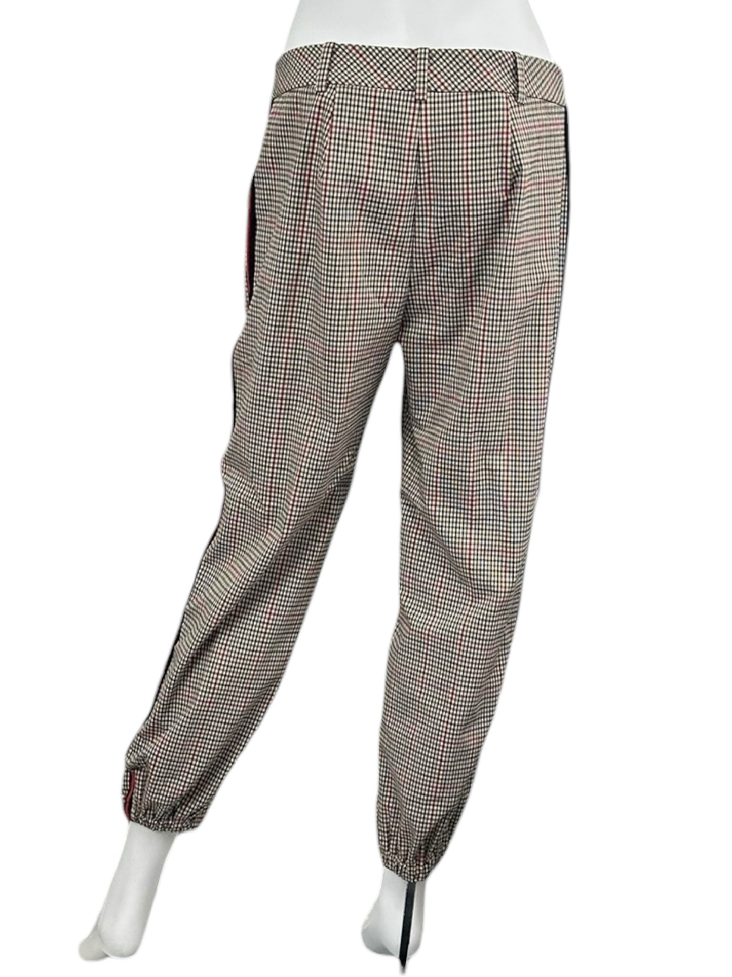 TRINA TURK Arquette Plaid Jogger Pants Size 6