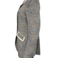 Iris Setlakwe Houndstooth Tweed Blazer Size 10