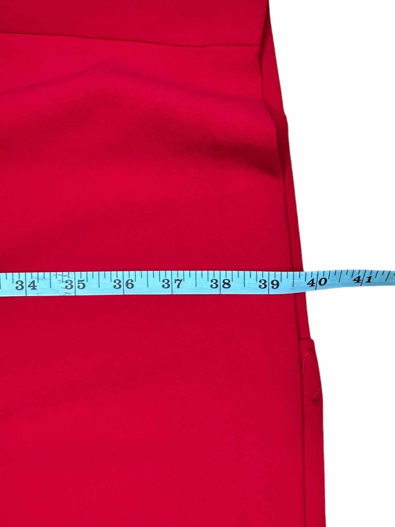 Calvin Klein NWT Red Knee Length Workwear Dress Size 4