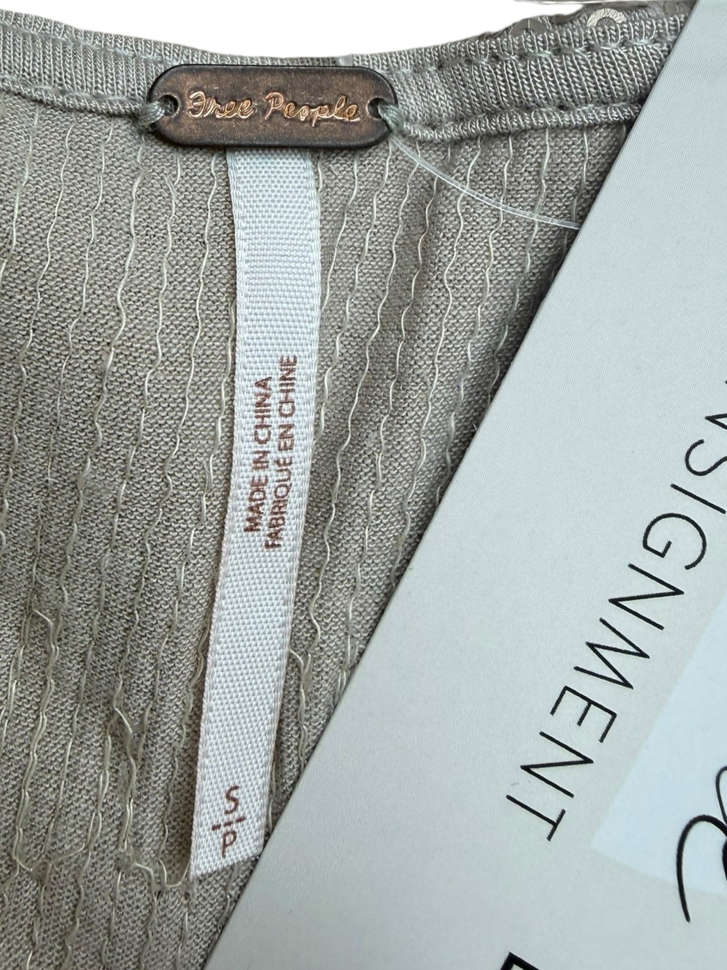 Free People Drenched In Sequins Ombre Rose Gold Mini Dress Size S