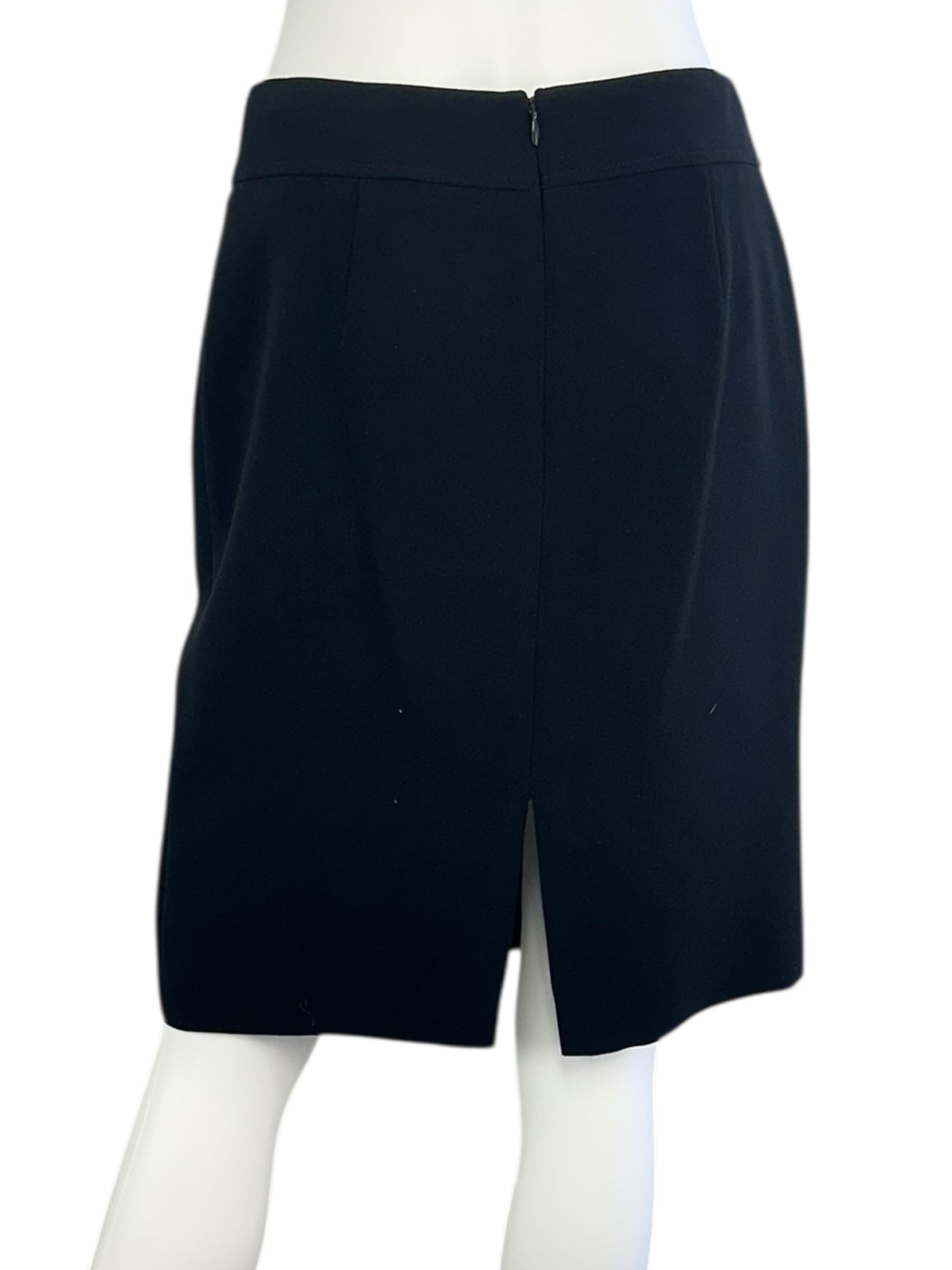 TAHARI Black Skirt Suit Size 4