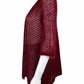 EILEEN FISHER Burgundry Cardigan Size PS